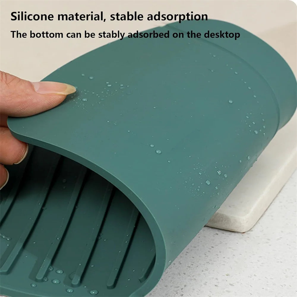 Alfombrilla de silicona para grifo
