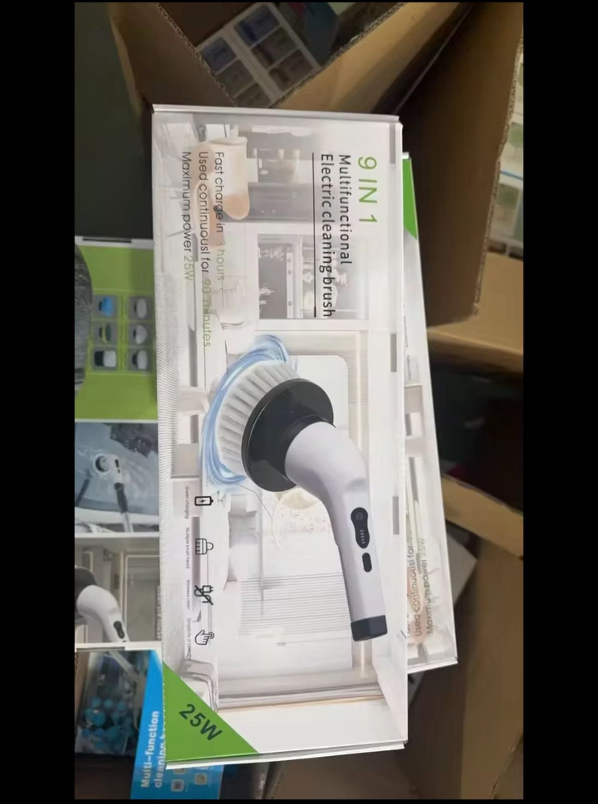 Escobilla inalámbrica multifuncional de Limpieza 9 en 1