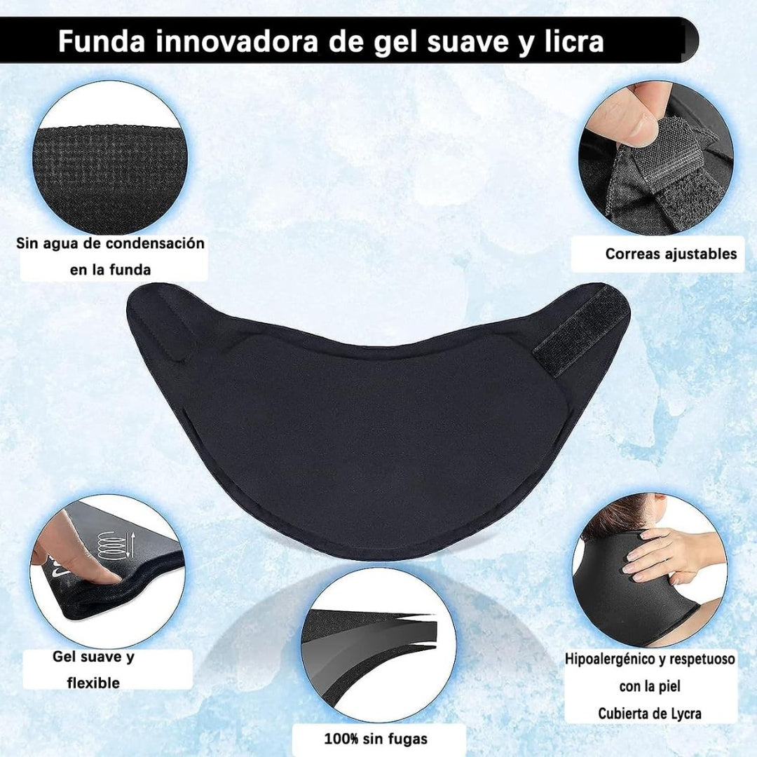 Compresa de Gel HOT & COLD – Alivio Instantáneo para Cuello y Hombros