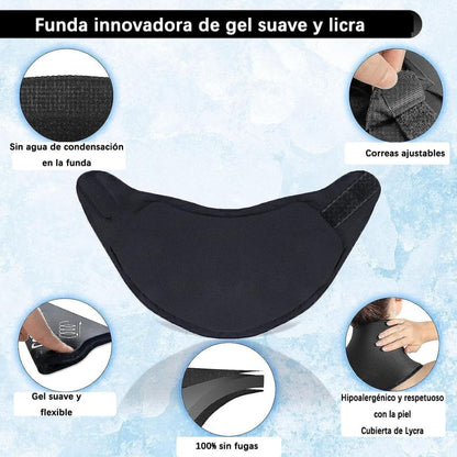 Compresa de Gel HOT & COLD – Alivio Instantáneo para Cuello y Hombros