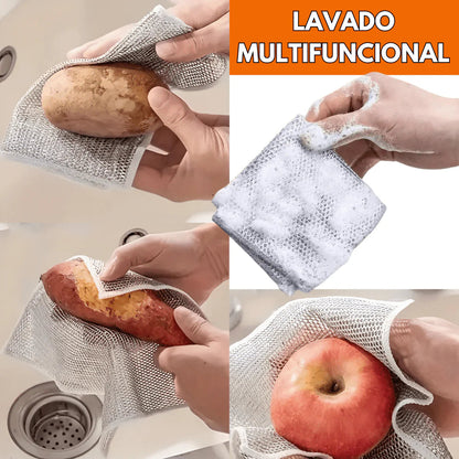 PAÑOS  METALICO ANTIADHERENTE ( PACK 20 UNIDADES)