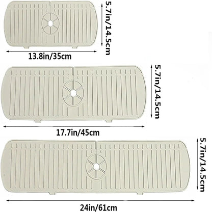Alfombrilla de silicona para grifo